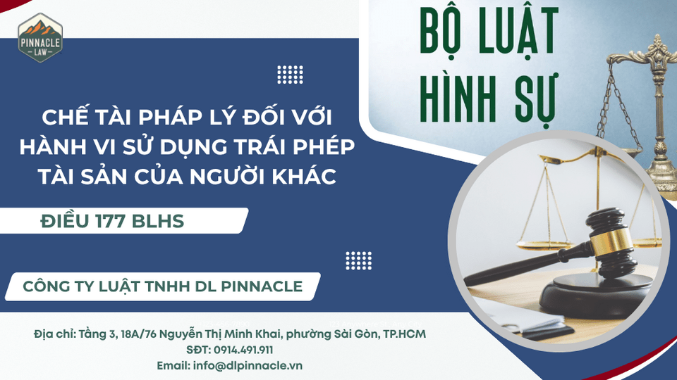 SỬ DỤNG TRÁI PHÉP TÀI SẢN