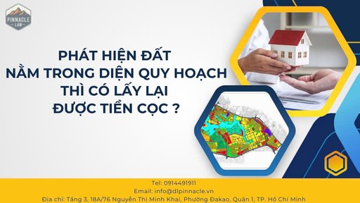 ĐẶT CỌC ĐẤT QUY HOẠCH