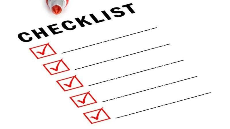 CHECKLIST